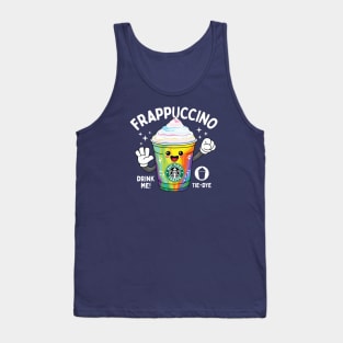 Tie-Dye Blended Beverage for Coffee lovers Tank Top